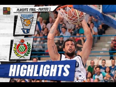 Highlights Club Melilla Baloncesto vs Peñas Huesca (FINAL - Partido 1)
