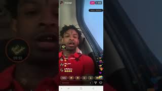 21savage has a msg for you fakes.