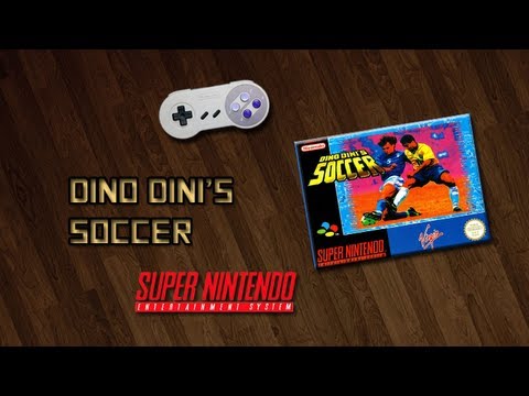 Dino Dini's Soccer Super Nintendo