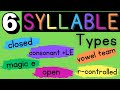 6 Syllable Types {Review}