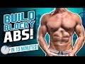 BUILD BLOCKY ABS & OBLIQUES IN 15 MINUTES! (FOLLOW ALONG - CORE)