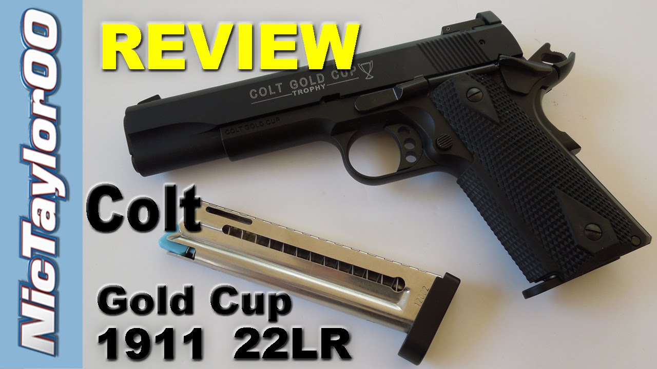 Colt 1911 Gold Cup, .22 LR