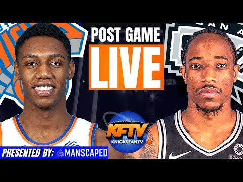 EP 224 | New York Knicks vs. San Antonio Spurs Post Game Show | Highlights & LIVE Caller Reactions