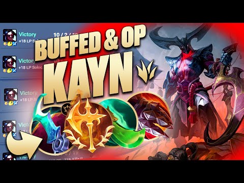 61% Win Rate  KAYN JUNGLE Build Is TAKING OVER! | How to SCALE and 1v9 (Rhaast is BACK)