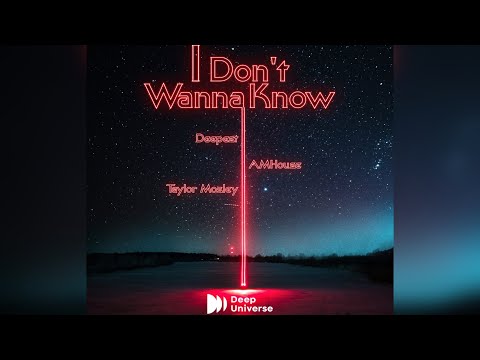 Deepest, AMHouse, Taylor Mosley - I Don't Wanna Know (Official Lyric Video)