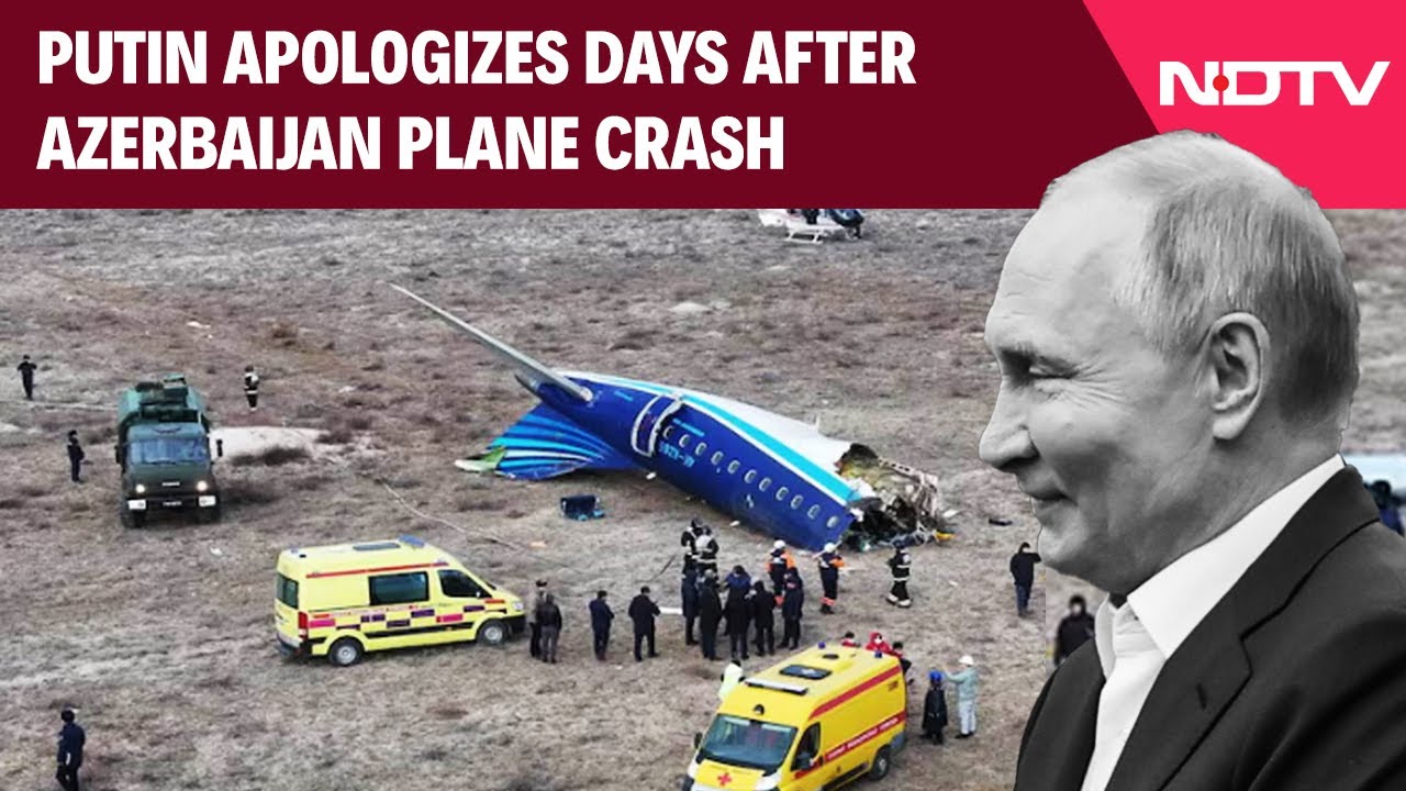 Kazakhstan Plane Crash:  Days After Azerbaijan Plane Crashed In Russian Airspace, Putin's Apology