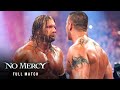 FULL MATCH Randy Orton Vs Triple H WWE Title Match WWE No Mercy 2007