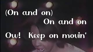 On and On by Gladys Knight &amp; the pips LYRIC VIDEO cover