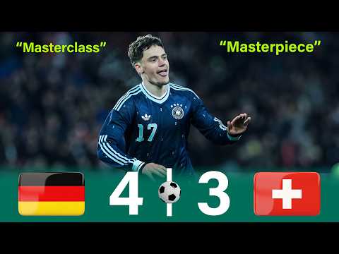 Germany vs Switzerland | Wirtz DESTROYS Switzerland | Crazy End-to-End Thriller | Friendly 2026