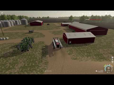 PMC North Dakota Greendale 4km v0.2 Terrain MP Test Part 1, 2020-08-15 Farming Simulator 19