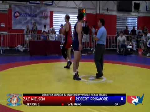 University Greco-Roman 96kg - Zac Nielsen vs. Robert Prigmore