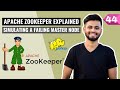 Apache Zookeeper Explained and Simulating a Failing Master Node | Big Data Hadoop Tutorial