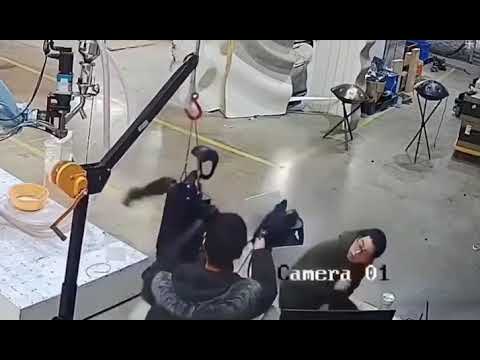 Robot Glitch Goes Viral: Unitree H1 Malfunctions on Camera!