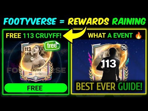 FREE 113 OVR Cruyff x Footyverse Event - Best Ever Guide in FC Mobile | Mr. Believer