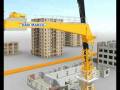 Tower Crane Assembly with Climber Demo 
