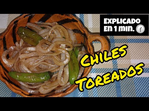 Como hacer CHILES TOREADOS | Receta