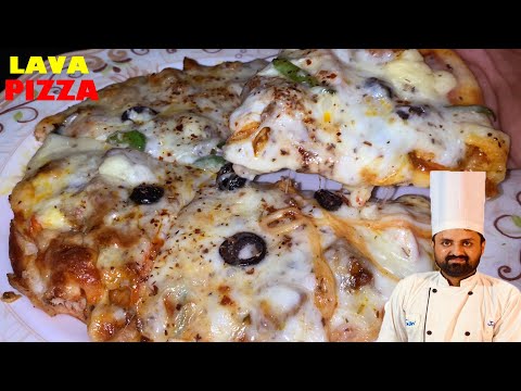 Lava Pizza Recipe - Extreme Loaded Cheese Pizza - Pizza Recipe By Chef Secret Recipes