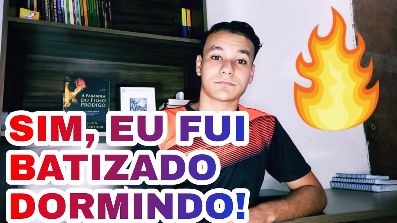 O DIA QUE EU FUI BATIZADO COM O ESPÍRITO SANTO DORMINDO! parte 1