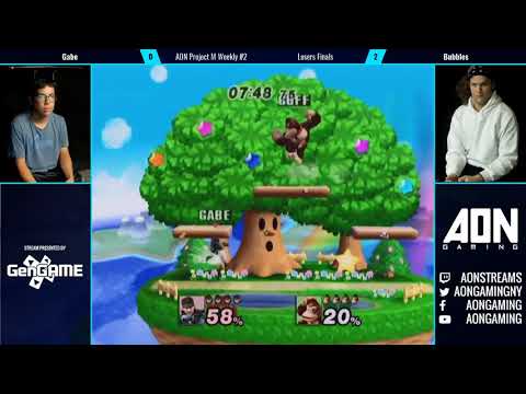 AON Project M #002 Losers Finals Bubbles (Falcon) vs Gabe (Snake)