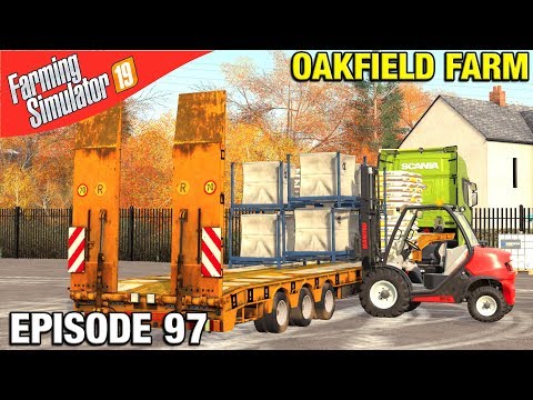 BACK LOAD OF PALLETS Farming Simulator 19 Timelapse - Oakfield Farm Seasons FS19 Episode 97