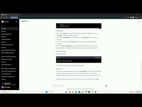 Python Mock Side Effect Raise Exception