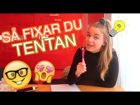 VLOGG | Så klarar du tentan + nya kläder