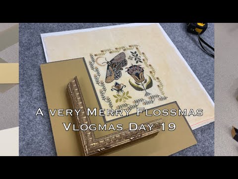 Off the Grid Needlearts Makes - A Very Merry Flossmas Vlogmas 2025 - Day 19