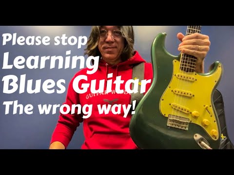 Please Stop Learning Blues Guitar The Wrong Way! ✩ Must know 3 Levels