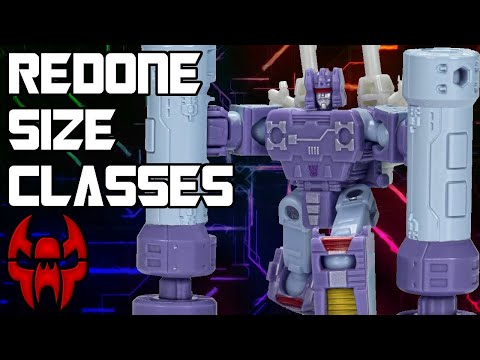 TJ Reworked The Transformers Size Classes