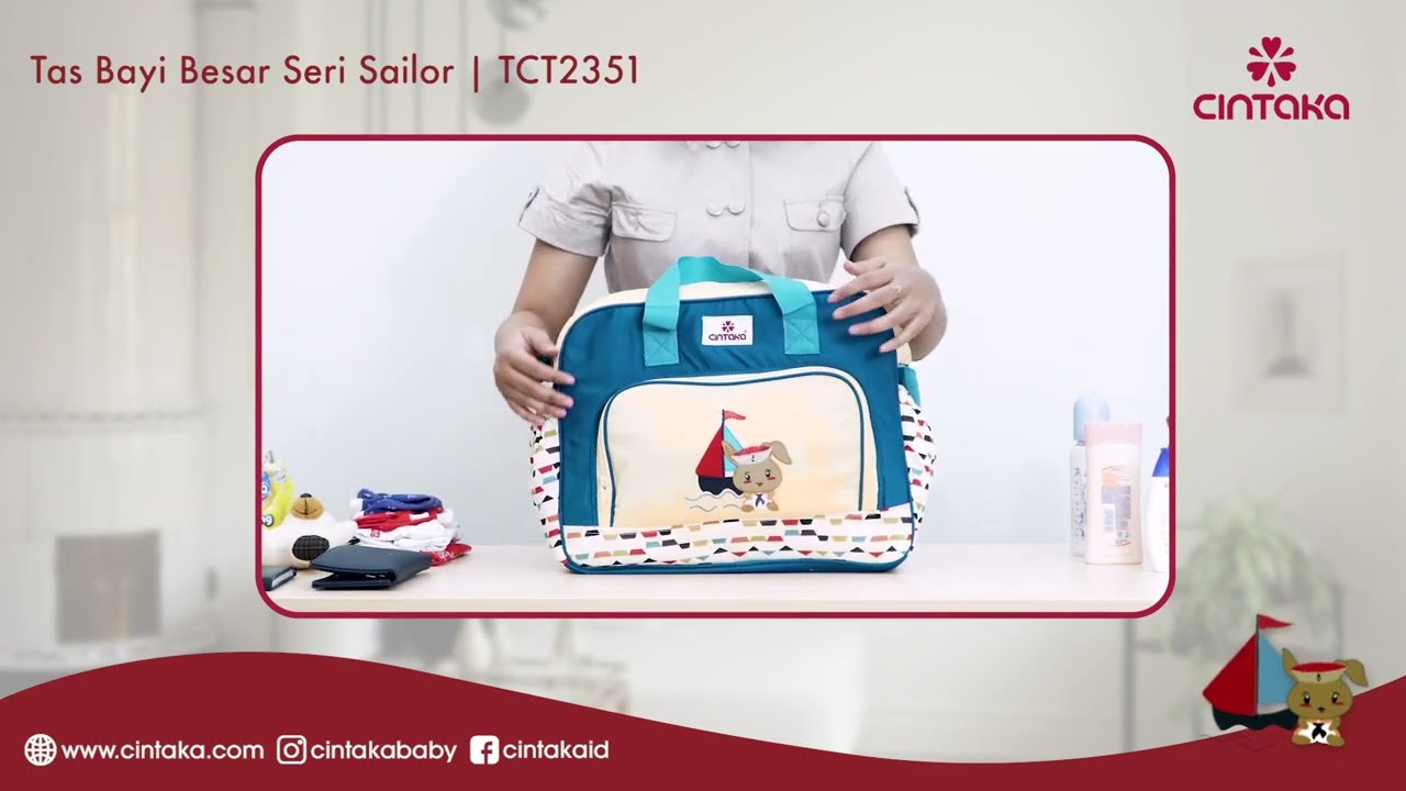 Tas Bayi Besar Sailor Series