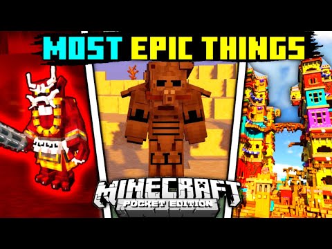 😍 Top 10 epic mods for minecraft pocket edition [1.19+] | Best minecraft mods mcpe