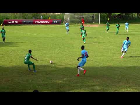 NANIA FC 1 - 0 KWAEBIBIREM UNITED - 2021/22 DIVISION ONE LEAGUE HIGHLIGHT