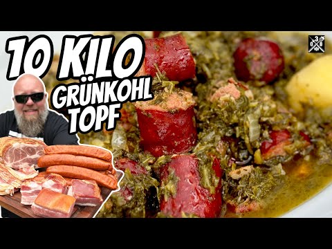 Grünkohl Knacker Kassler Bacon Topf 10 kg Liebe - 030 BBQ