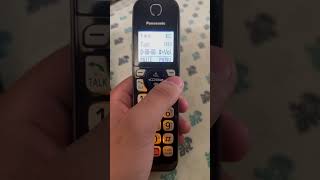 Download lagu Newer Panasonic Cordless Phone Talking Low Battery Alert Kxtgd830m mp3