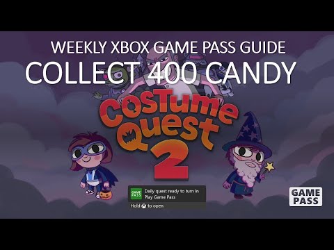 Costume Quest 2 Weekly Xbox Game Pass Guide - Collect 400 Candy
