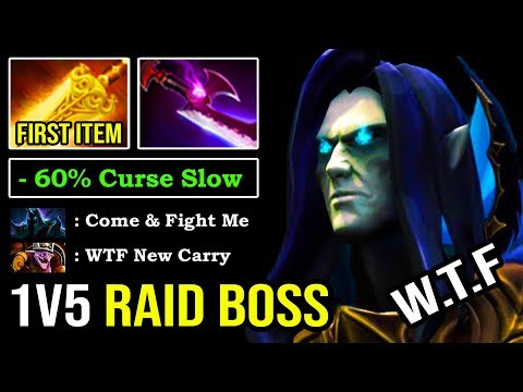 OMG CARRY ABADDON IS TOO BROKEN! First Item Radiance WTF Curse -60% Speed + Silence 8500 MMR DotA 2