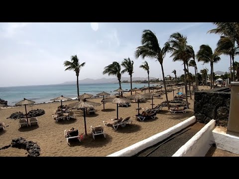 I Cant Stand The " HEAT " For The First Time!  PUERTO DEL CARMEN LANZAROTE SPAIN