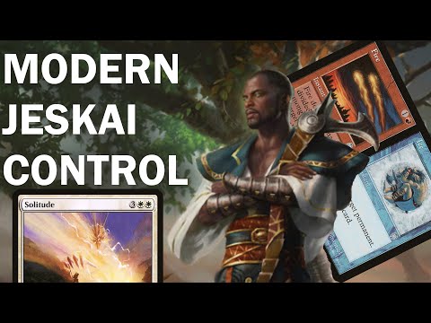 What's Blue and White and Red All Over? Modern Jeskai Control! Teferi, Jace, Solitude, Snap MTG MH2