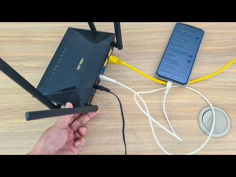 ASUS USB Internet : how to share Internet from phone to router