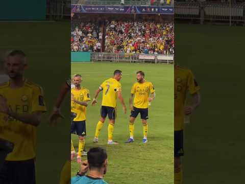 Ronaldo celebrating with Coman & Inigo 🔥🐐