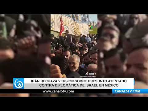 Video: Irán rechaza versión sobre presunto atentado contra diplomática de Israel en México