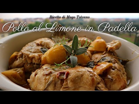 POLLO AL LIMONE IN PADELLA - Ricetta Facile