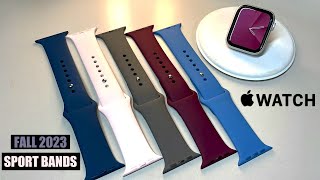 NEW Fall 2023 Sport Bands for Apple Watch Series 9 | AW Ultra 2 (ALL COLORS) Review & [Hands-On]