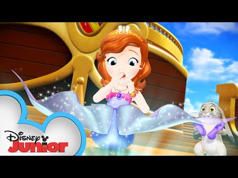 美人魚索菲亞？| 索菲亞的第一部｜@迪士尼小王子 (Sofia the Mermaid? | Sofia The First | @Disney Junior)