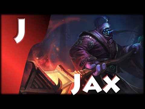 League of Legends - Let's Play Jax - Getting Knocked Across the Whole Map!
