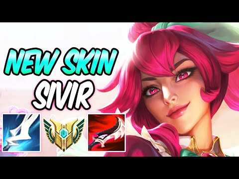 CAFE CUTIES SIVIR - NEW AMAZING SKIN DIAMOND ADC GAMEPLAY | Best Build & Runes | League of Legends