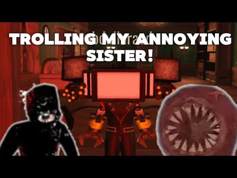 Making a fake doors game to TROLL my SISTER.