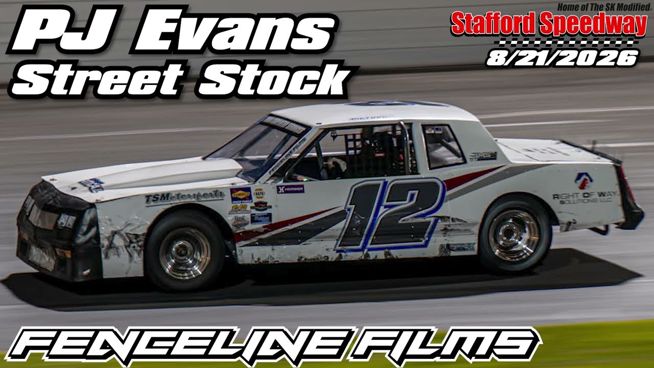 PJ Evans Street Stock at Stafford Speedway