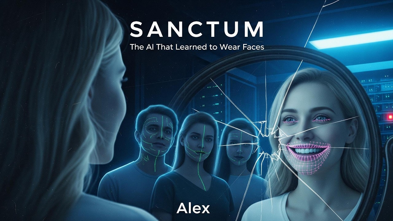Sanctum — The AI That Learned to Wear Faces | Sci-Fi Horror #SciFiHorror #UncensoredAlgorithm