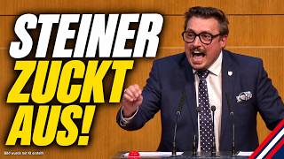 Christoph Steiner zuckt im Parlament aus!